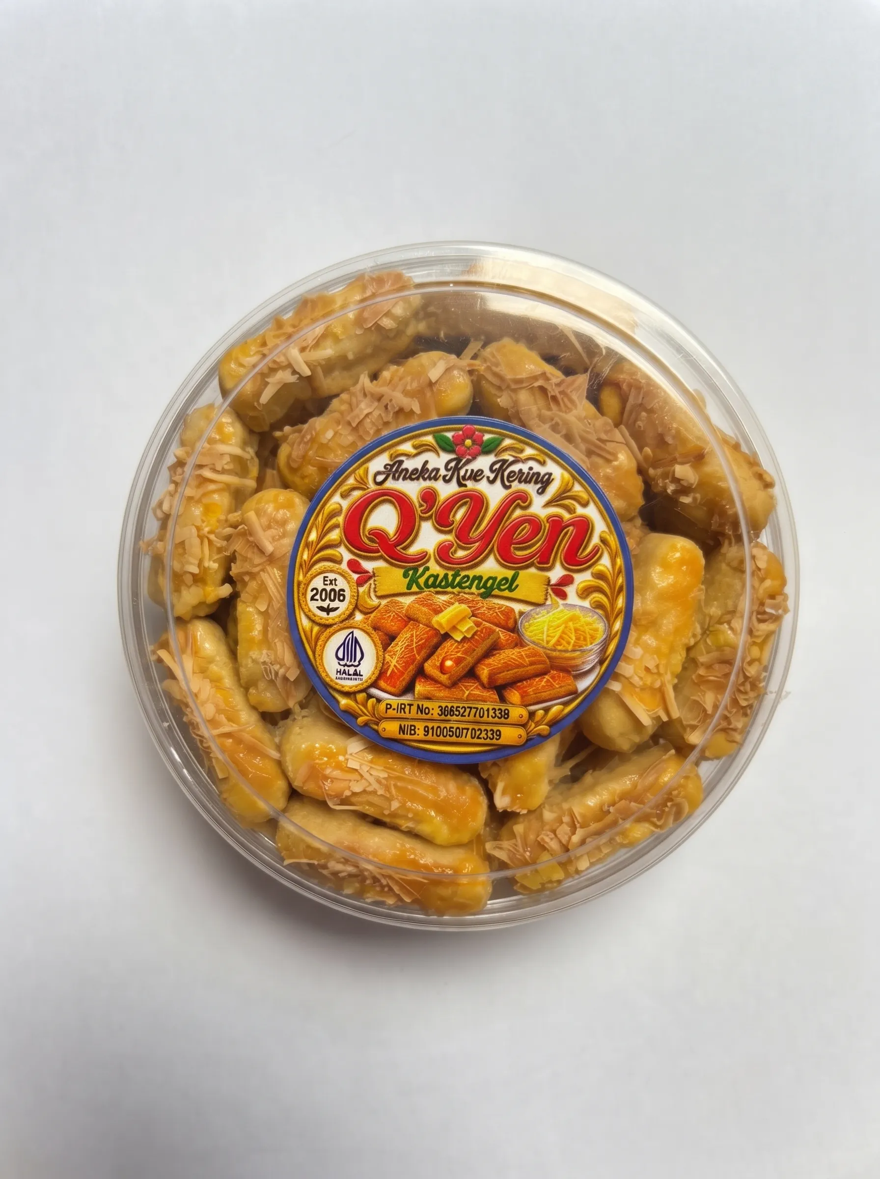 Kue Kastangel — kue kering Q'Yen Kuker